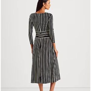 LAUREN RALPH LAUREN . STRIPED JERSEY DRESS
Midi dresses
